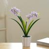 1 комплект легких искусственных цветов, не требующих ухода, пластиковый гиацинт, реалистичный цветок