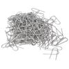 200 Pcs Wire Jump Rings Nickel Chromium Alloy U Shaped Ring Hook for Pendants Ceramic Jewelry Glass