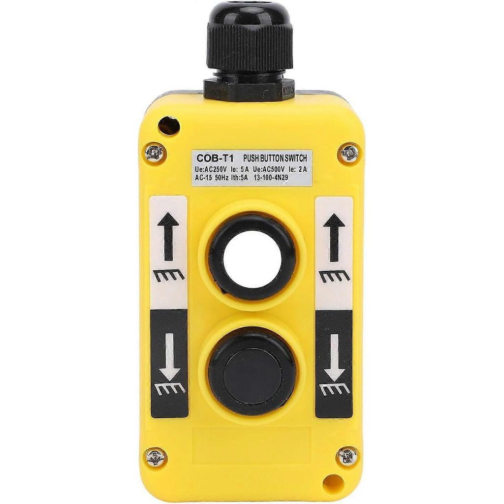 2025 Latest Model Electric Hoist Crane Pushbutton Switch AC250V 5A 500V 2A IP68