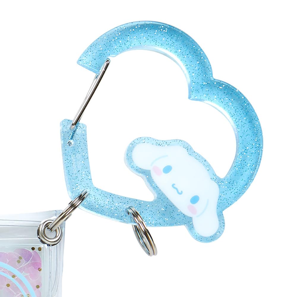 Sanrio Clear Pouch with Character Ranking 3rd Colorful Heart Cinnamoroll 432261 Carabiner, Edition, Series, Cinnamoroll, Cinnamon, Character,