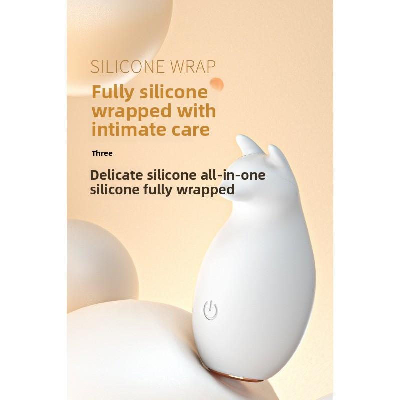 Мастурбатор с преобразованием частоты, женский мини-вибратор, перезаряжаемый, частный, сильный шок, второй прилив, эротические силиконовые секс-товары