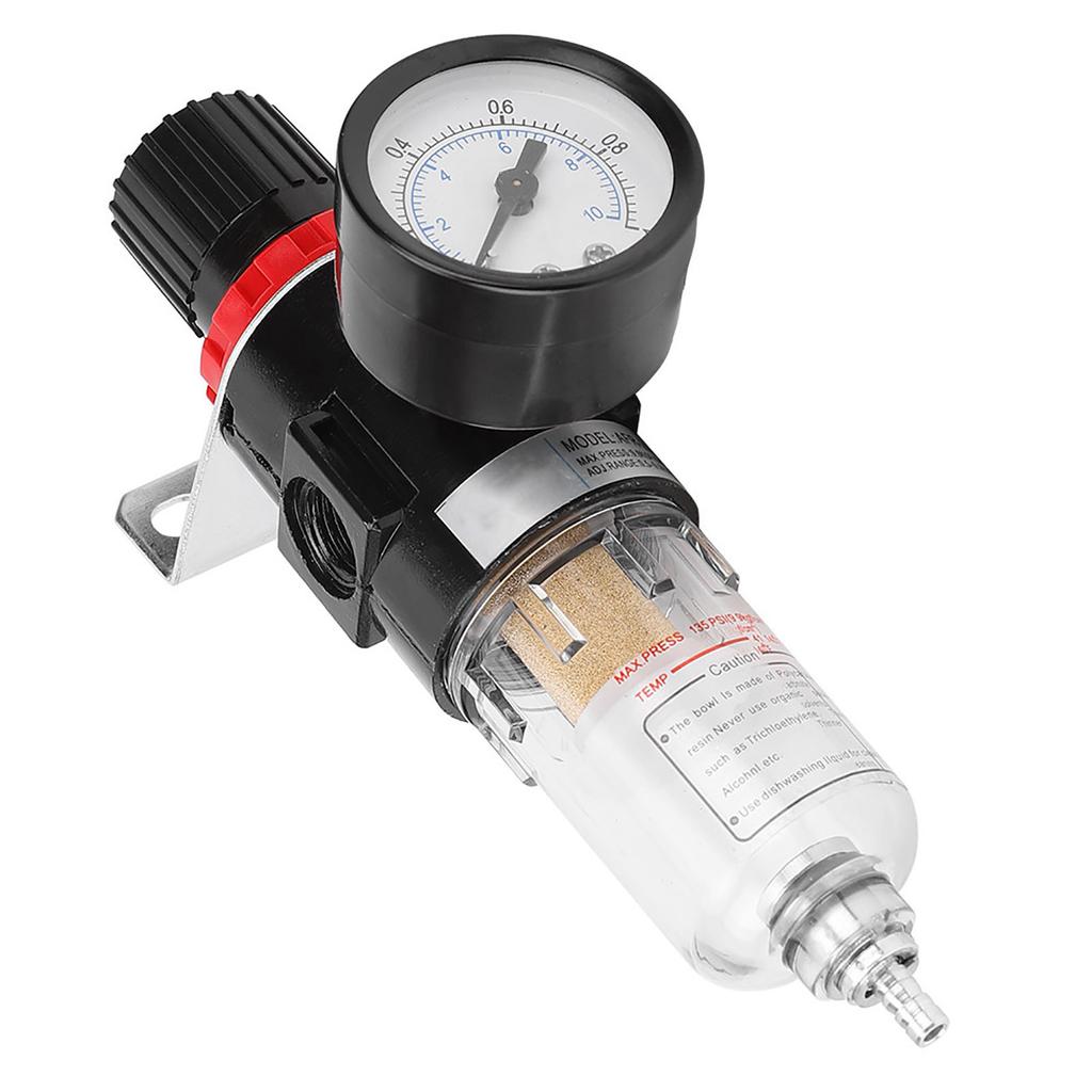 14 дюймов AFR2000 Масловодоотделитель Фильтр сжатого воздуха Обработка источника воздуха с манометром