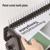 Deli 21-Hole Adjustable Comb Binding Machine CN plug (adapter included)