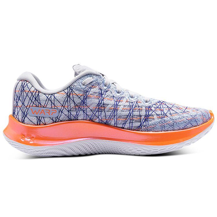 Under Armour Flow Velociti Wind Cn Women's Grey Yellow Running Shoes 3025222-100