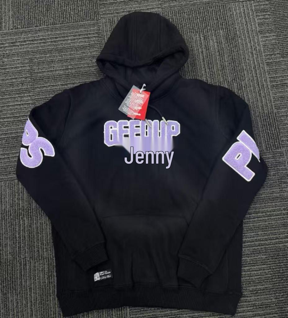 In Stock: GEEDUP Unisex Trendy Hoodie with Embroidered Lettering – Casual High Street Hip Hop Style