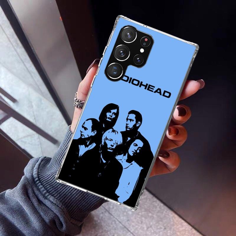 Bnad R-Radiohead Phone Case For Samsung Galaxy S26 S25 Edge S24 S23 Ultra S22 Plus S21 S20 FE Soft TPU Back Cover Funda Galaxy S