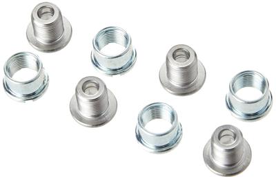 SHIMANO Запчасти Двойная шестерня Фиксирующий болт х Гайки Y1FM98020 (М8 8,5 мм) & (4 шт. каждый) FC-M591-S FC-M591-L FC-M590-S FC-M590-L FC-M543-SK и т. д.