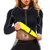 Sweat Sauna Jacket Heat-trapping Wear-resistant Nylon Women Men Sweat Sauna Jacket for Sporting