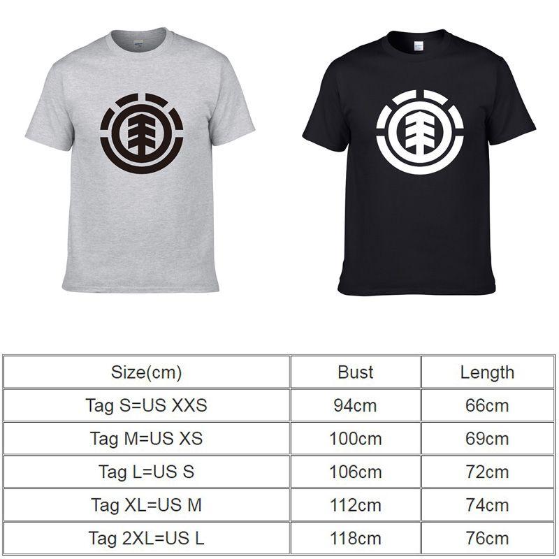 Premium Cotton Blend Short Sleeve T-shirt With Element Printing For Men Unisex