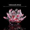Multi-Color Lotus Flower Ornament 140mm Lotus Flower Miniature  Home&Office