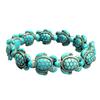 Trending Blue Turquoise Turtle Bracelet for Couples - Men’s & Women’s In Pink, Black, Blue