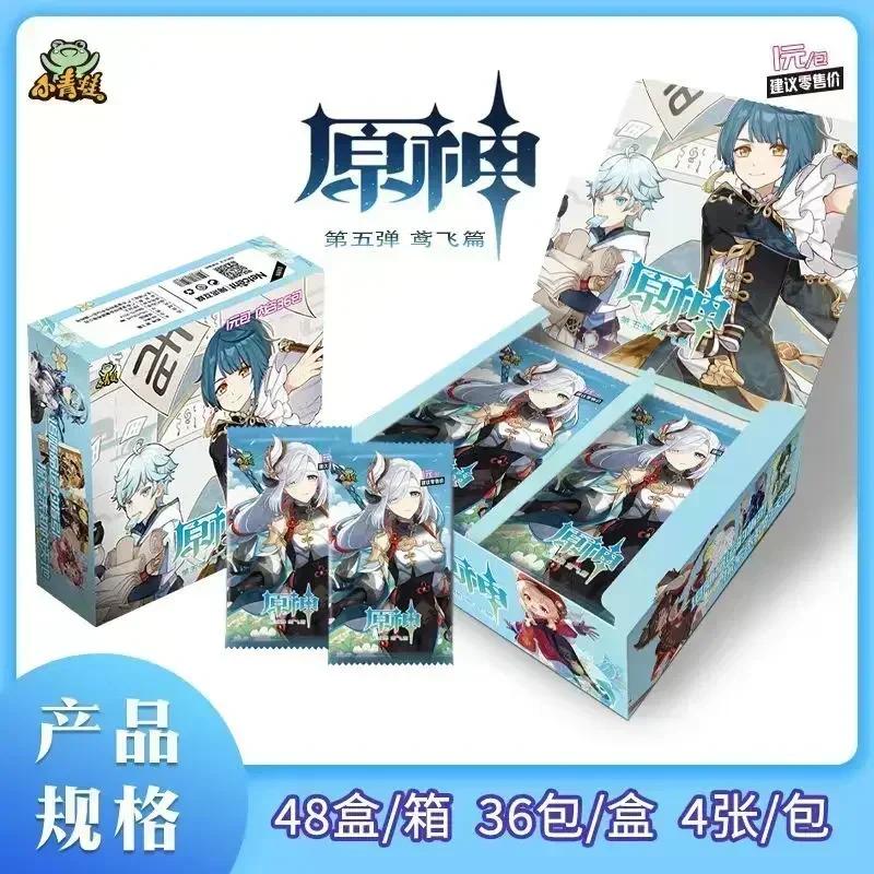 Genshin Impact Карточная Звезда Глава Свечи Тысяча Роз Принеси Рассвет Коллекции Карт Классическая Роскошная Карта