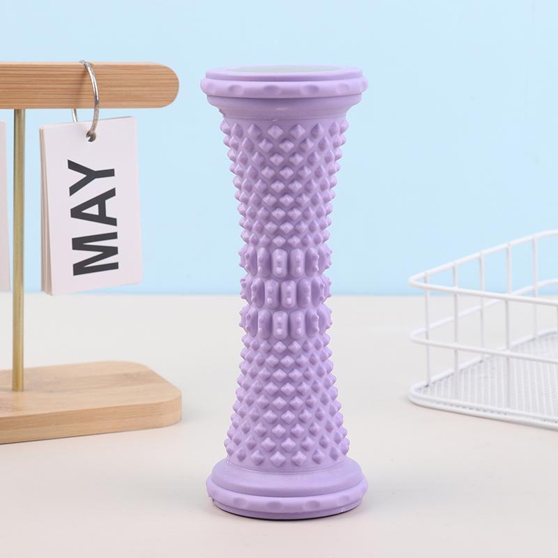 Foot Massager Roller Yoga Massage Ball Plantar Fascia Roller Muscle Relaxation Pain Relief Care Plastic Manual Foot Massager