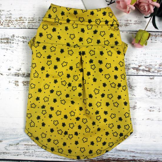 Одежда для домашних животных, износостойкий летний свитшот из полиэстера для щенков с уникальным рисунком, одежда для домашних животных на каждый день