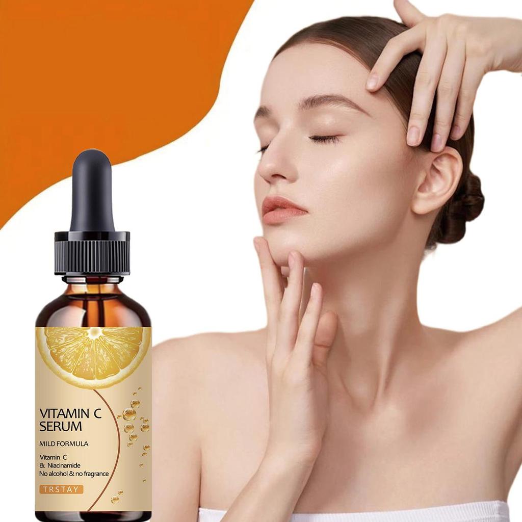 TRSTAY Facial Essence Use Vitamin C Pigment To Remove Black Spots, Whiten Facial Essence, Whiten Skin Care Products, Beauty and Health Care