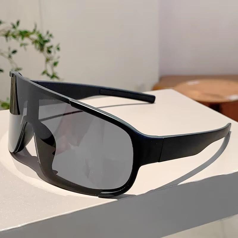 Оверсайз спортивные очки мужские новые зеркальные профессиональные для активного отдыха велосипедные солнцезащитные очки женские ветрозащитные с защитой от УФ-лучей