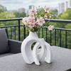 2 pieces/pair Removable Imitation Ceramic Vase Minimalist Vase Set Flower Vases  Office