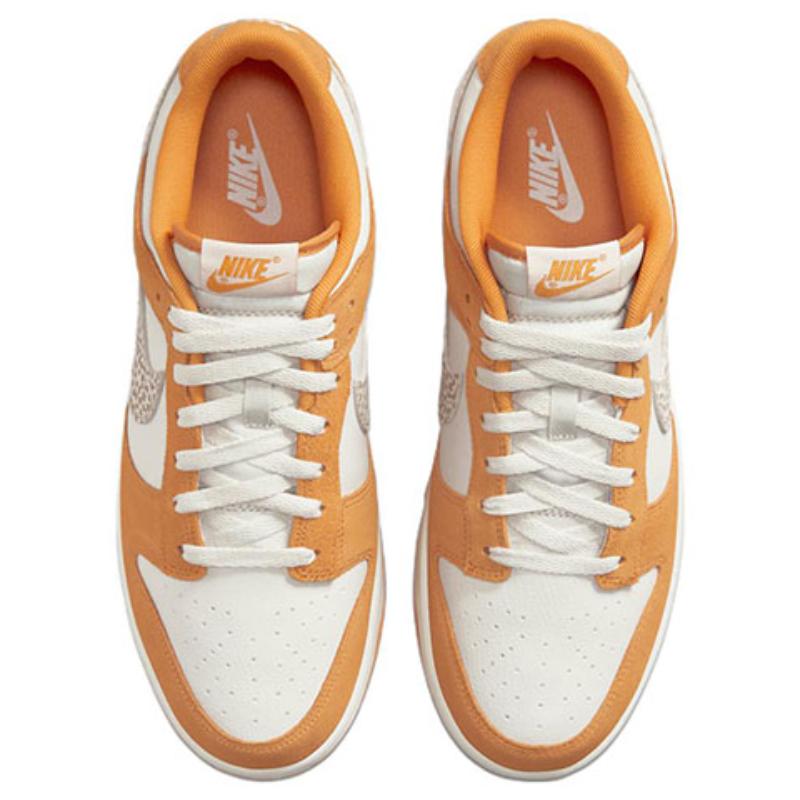 Nike Dunk Low 'Safari Swoosh Kumquat' Skate Shoes Sneakers DR0156-800