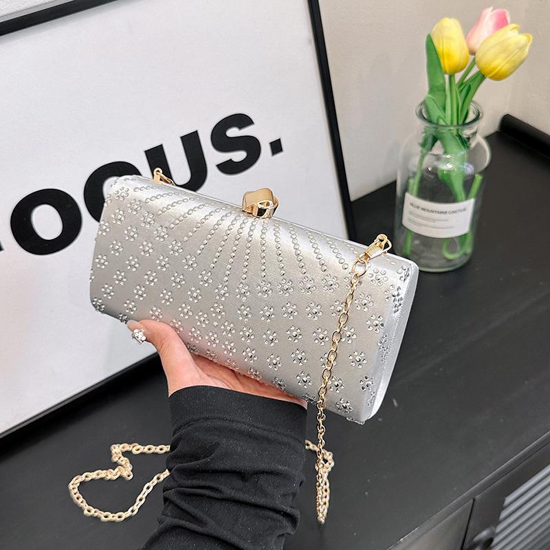 Блестящая однотонная изысканная сумка-клатч из полиуретана на одно плечо, великолепная, подойдет для различных мероприятий с друзьями, вечеринок, ужинов.