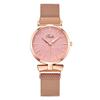 Women's Quartz Watch Milanese Magnetic Strap Ladies Watch Fashion Casual Female Wristwatch Minimalist Design Scratch Resistant
