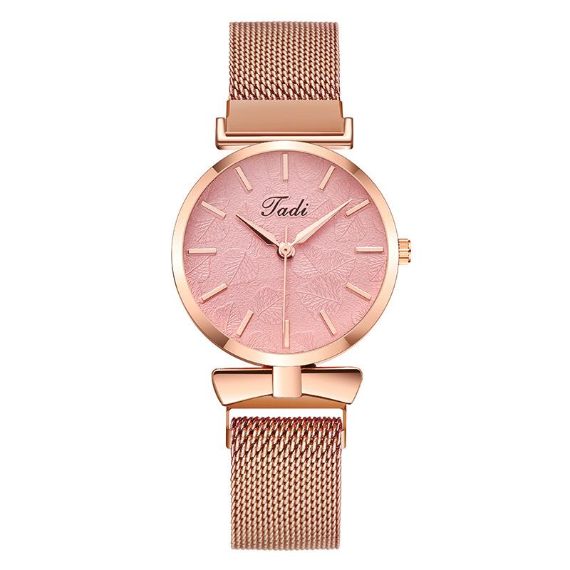Women's Quartz Watch Milanese Magnetic Strap Ladies Watch Fashion Casual Female Wristwatch Minimalist Design Scratch Resistant