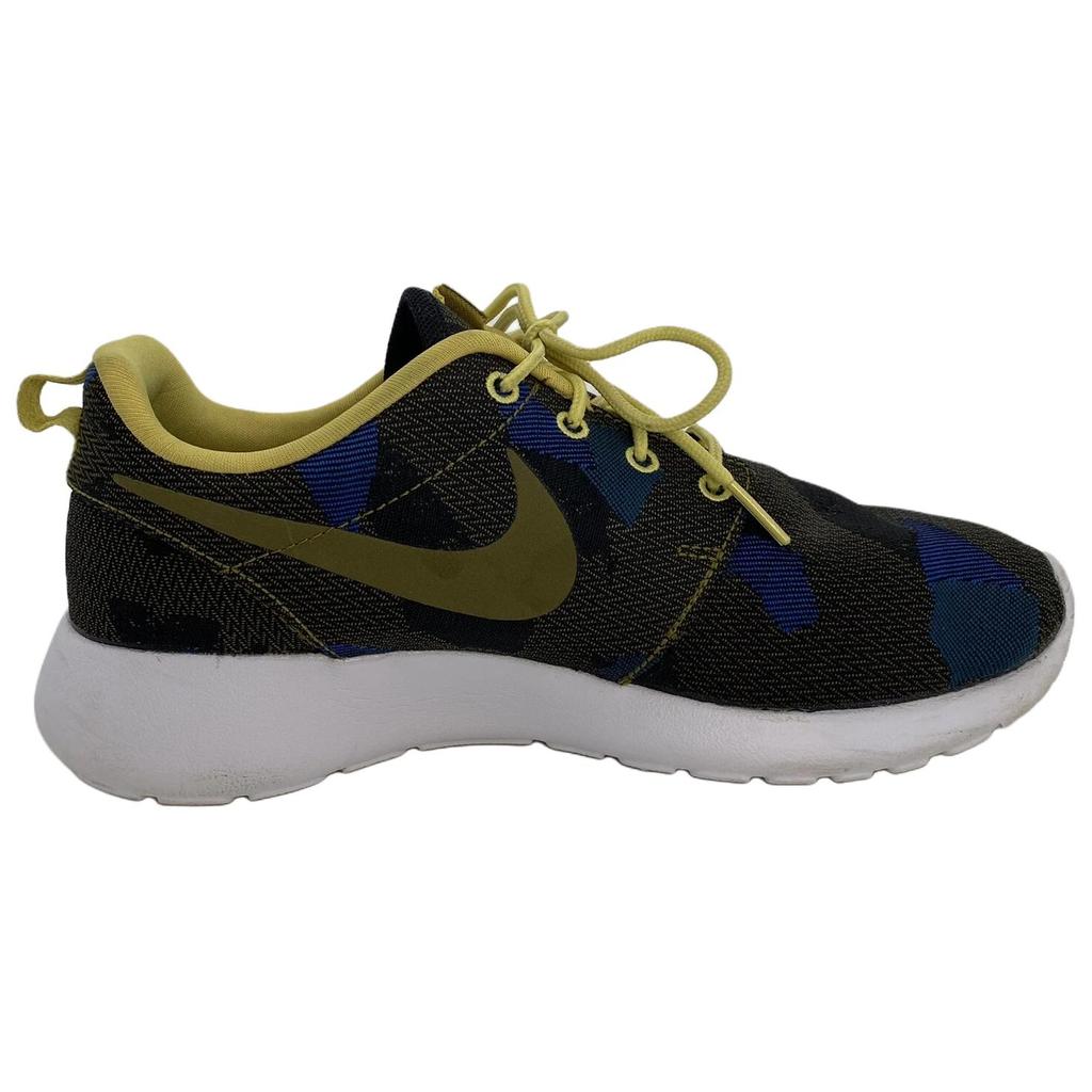 Nike Roshe One JCRD Run Print Удобные Прочные Дышащие Легкие Низкие Кроссовки для Бега Женские кроссовки Армейский Зеленый Синий 845009-300
