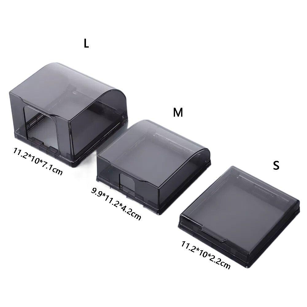 Prevent Electric Shock 86 Type Wall Socket Waterproof Box Electric Plug Cover Bathroom