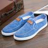 Men's Casual Shoes Breathable Canvas Denim Sneakers Men Walking Flats  Spring Summer Lightweight Slip-on Loafers Shoes Man