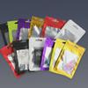 Colorful Transparent Jewelry Packaging Bag with Laser Ziplock and Thickened Seal