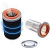 ATV Air Filter with Guide Cage & End Cap Kit for YFM350 Grizzly 350/YFM400 Grizzly 400/YFM400 Grizzly 450/YFM350 Bruin 350/Kodiak 400 450