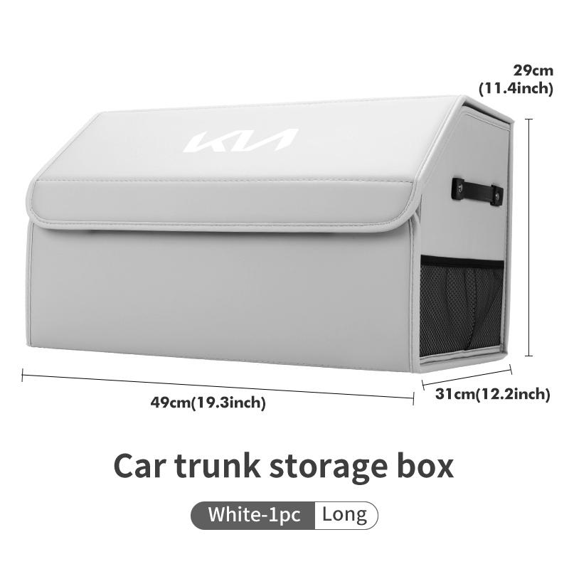 AABIU1 Car Trunk Storage Bag Organizer Sundries Stowing Tidying Box For KIA Stinger Optima Cerato Soul Venga Forte Spectra Sedona