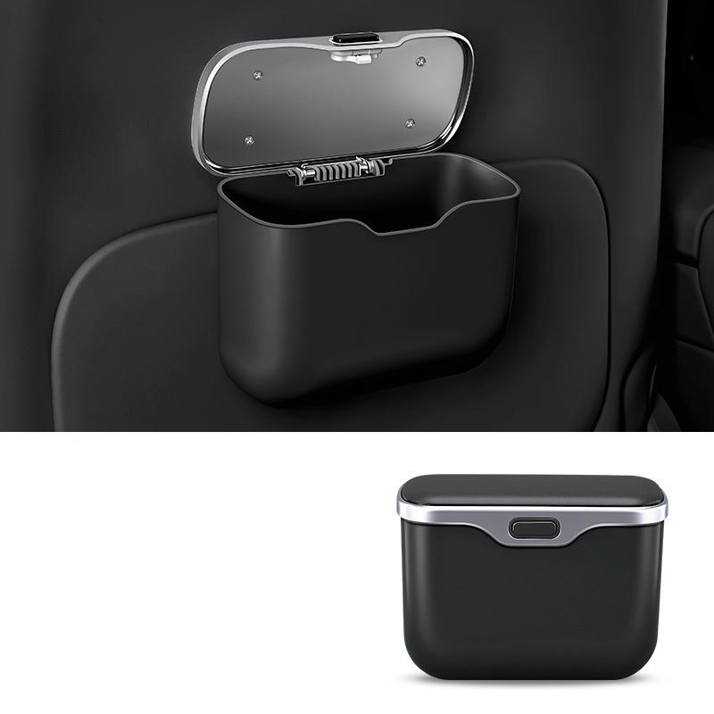 Multifunctional Car Trash Can Hangable Storage Solution Ideal for a Clean and Clutter-free Car Interior