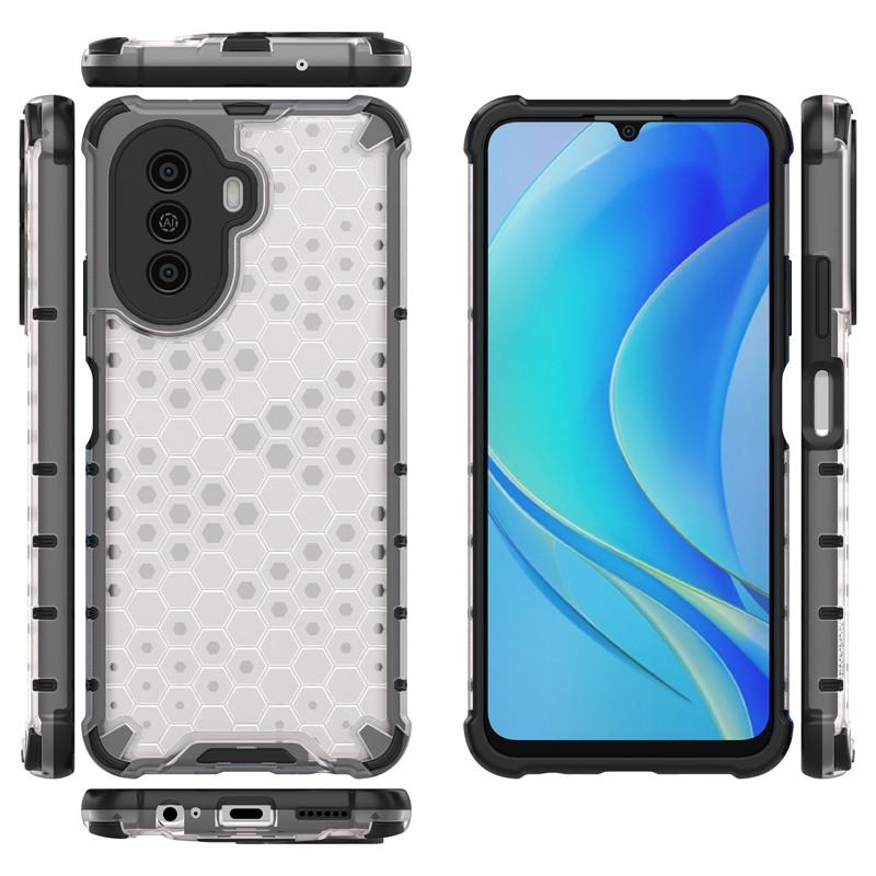 Для Huawei Nova Y70 Чехол Huawei Nova Y61 Y70 Y90 Чехлы Противоударные Мягкие TPU Броня Жесткий ПК Телефон Задняя Крышка Huawei Nova Y70