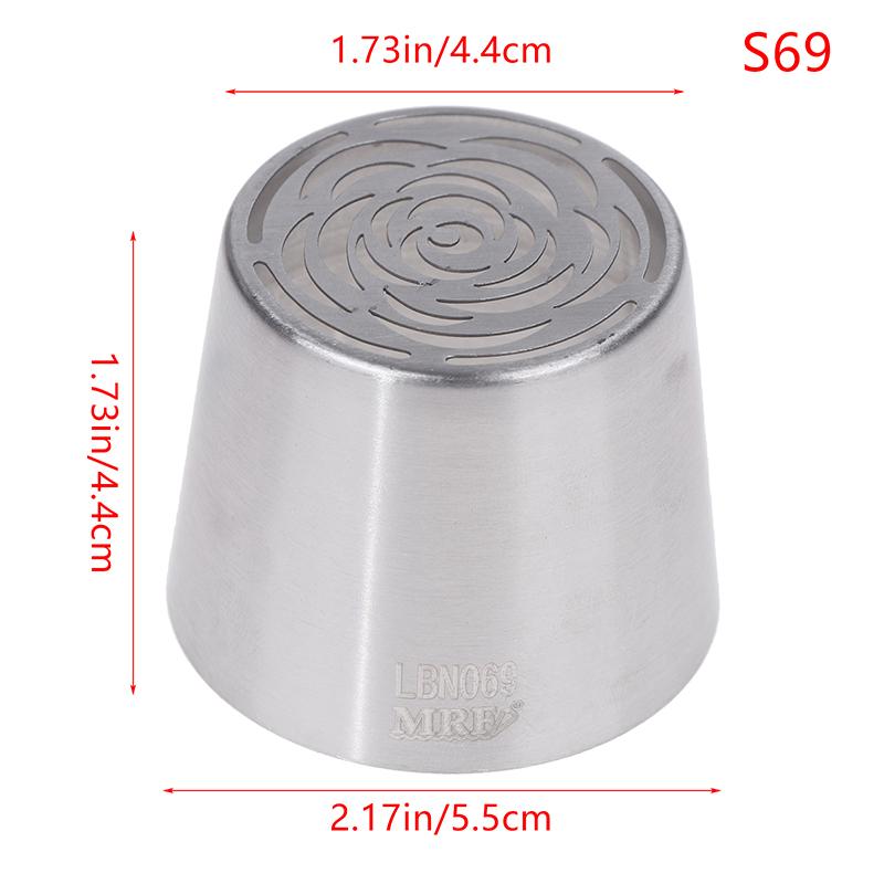 1Pc Stainless Steel Russian Piping Tips Cake Icing Frosting Nozzles Cream Tip For Cupcake Decoration Diy Kitchen Baking Tool