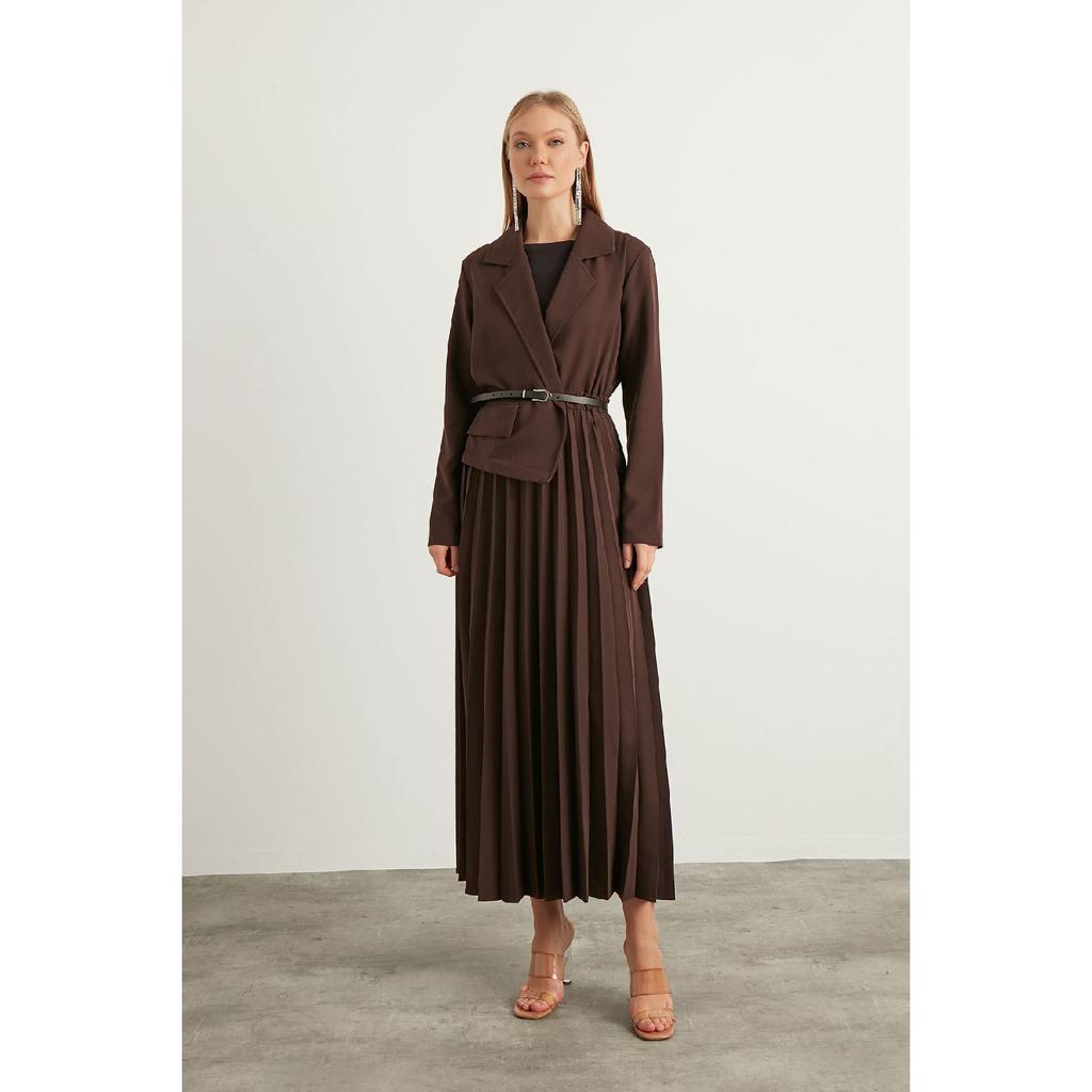 Темно-синее платье Aden