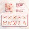 20-Sheet Vintage Gold-Foil Colored Butterfly Stickers, Shiny Foil Accents on Vibrant Wings for Hand Account, Scrapbook & Album