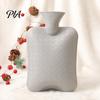 Winter Hot Water Bottle 500/1000/2000ML Christmas Bottle, PVC Bag with Plush Cover, Warm Long Lasting Heat Retention, for Hands & Feet Xmas