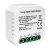 16А 3680 Вт для модуля умного переключателя Zigbee (Нейтральный провод не требуется) 240 В, материал ПК, умная жизнь для домашней автоматизации