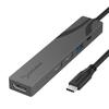 SABRENT Hub HDMI 3 USB A Multi-port USB-C (Power Delivery, Output, Ports) [HB-SHPU]