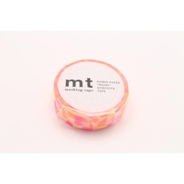 Masking Tape MT Mosaic Shapes Pink - Maru Pink