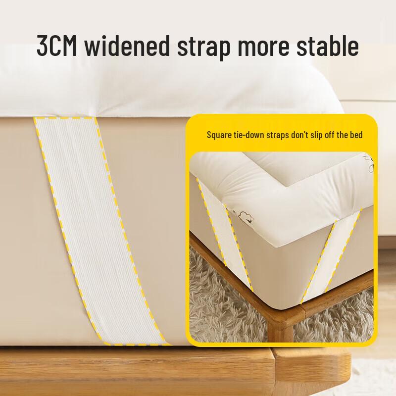 Топпер для матраса SleepHero из 100% натурального хлопка Синьцзян