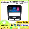 Автомобильный видеоплеер Toyousonic для Ssangyong Rexton 2002-2006 GPS-навигация Встроенный DSP Carplay Автомагнитола Android Головное устройство
