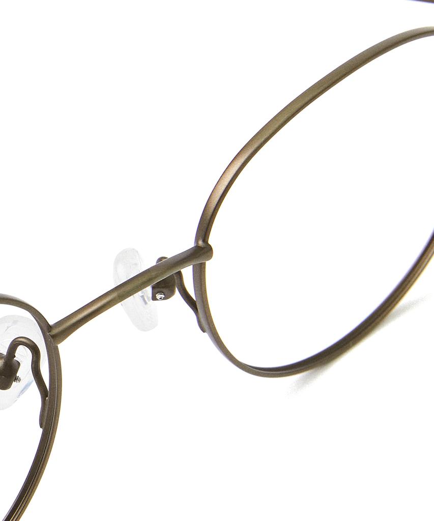 Очки Loulou R Eye 182 Круглые на шарнирах 50 Античное золото