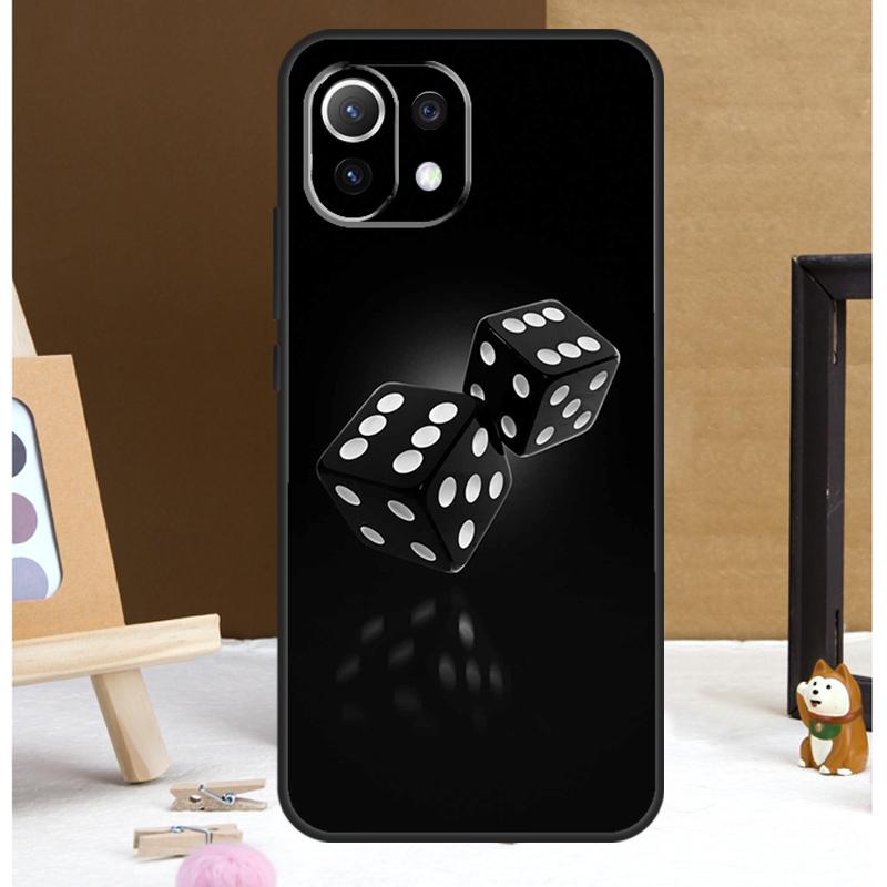 Кейс для покера и костей для Xiaomi 13 14 15 Ultra 13T 14T 15T 17 Pro Max POCO X7 X3 X5 X6 F5 F6 F7 F8 Pro