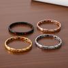Stainless Steel Stainless Steel Bracelet Retro Magnetic Link Chain Magnet Couple Bracelets  Home