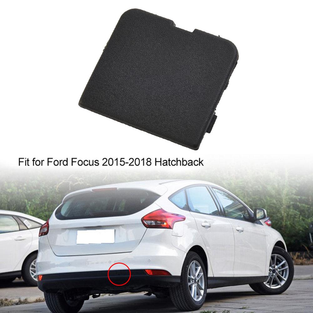 1 шт. Крышка фаркопа для Ford Focus Задний бампер Крышка буксировочного крюка 2015-2018 Черный ABS Внешняя Запасные части для автомобиля Грузовика