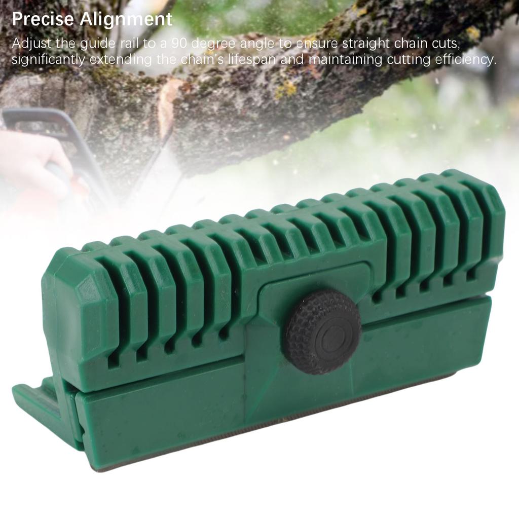 Набор инструментов для правки направляющих шин бензопилы из АБС-пластика и стали, инструмент для правки направляющих шин бензопилы, напильник, инструмент для ремонта и обслуживания