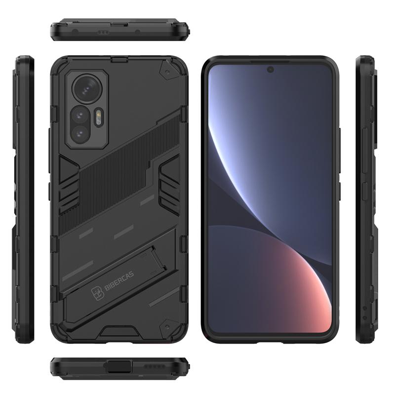 Чехол-накладка для Xiaomi Mi 12 Lite Для Mi 12 Lite Capas Новый Задний Автомобильный Кронштейн Ударопрочный Держатель Чехол Для Mi 12 Lite Pro 12X Fundas