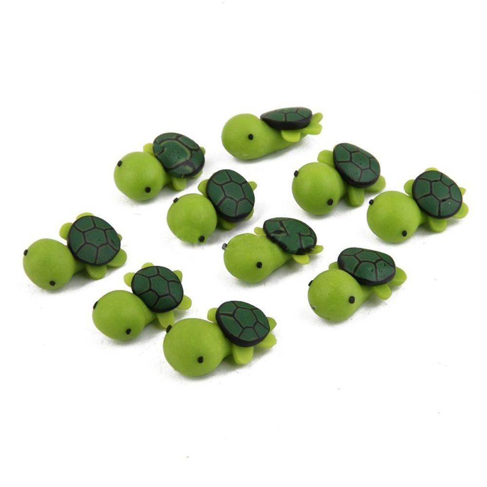 DIY New Landscape Garden Bonsai Miniature 10Pcs Dollhouse Decor Sea Turtle