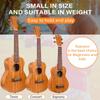 Kmise Soprano Ukulele Student Beginner Kit Ukulele for Music Lovers with Tuner and Bag - (21 Inch)